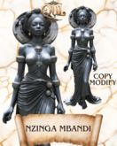 [QUL] Nzinga Mbandi *Quilombo Historical Decor*