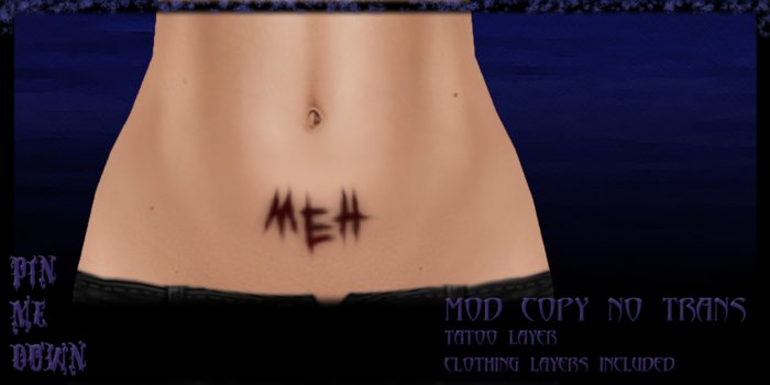 PMD - Meh stomach scar