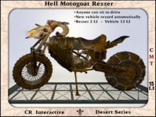 Hell Motogoat Motorcycle Rezzer
