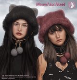 Cattoza - Meowfuzz Hood / Sky