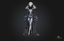 Gothic Elegance 2 Sculpture – Refined Gothic Decor Piece