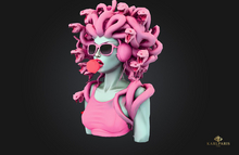 Pink Bust Sculpture – Elegant Decorative Art