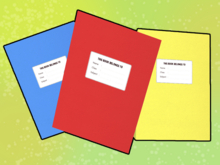[Hideaway] Apple Composition Notebooks Teacher Pack x10