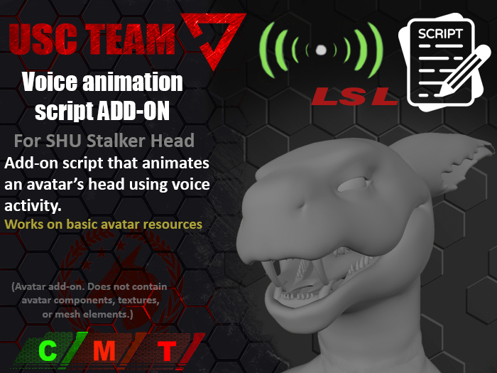 [USC] SHU Stalker Voice Animator script