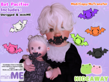 [Hideaway] Bat Pacifier