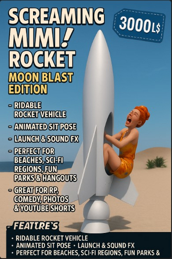 Screaming MIMI! Rocket – Moon Blast Edition