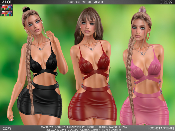 [CONSTANTINE] Aloi Dress FullPack DEMO