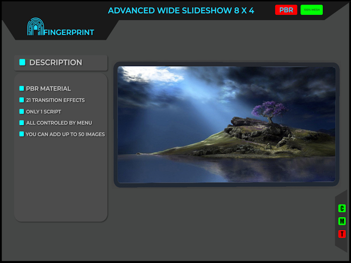 ::.FINGERPRINT.:: ADVANCED WIDE SLIDESHOW 8x4