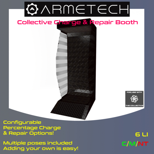 Armetech Collective Charge & Repair Booth