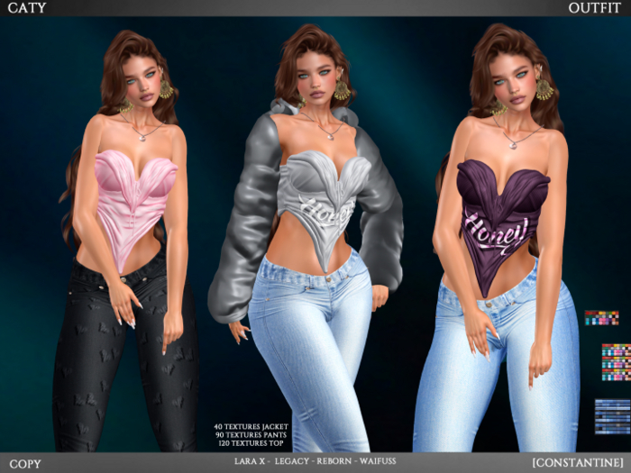 [CONSTANTINE] CATY OUTFIT FULLPACK