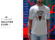 Shirt HELLFIRE CLUB WHITE M