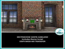 DB PINECONE SANTA GARLAND  ADD ME