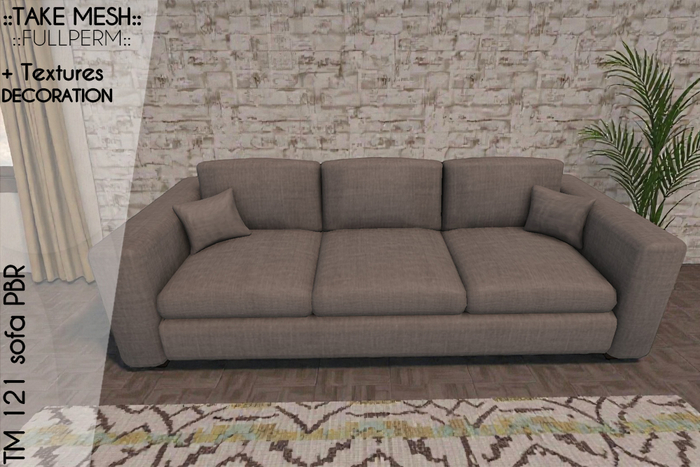 ! TakeMesh - TM 121 sofa PBR