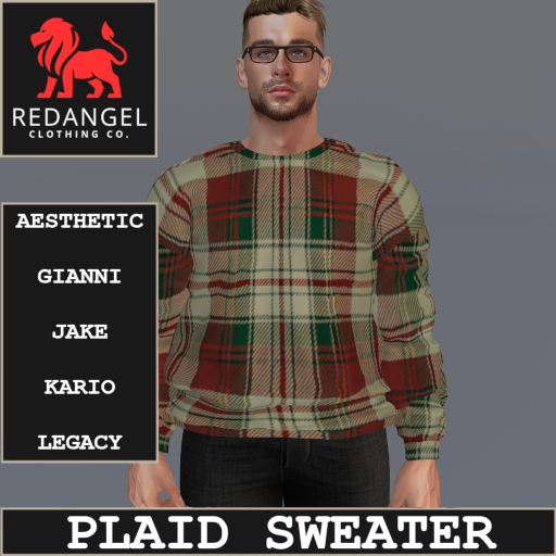 Xmas Plaid Sweater