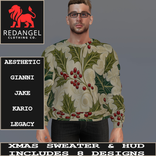 Xmas Sweater & HUD - 8 Designs
