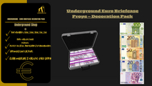 Underground-Money Briefcase DECO EUROS Pack