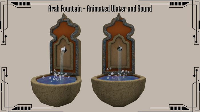 Arab Animated Fountain Copy Modify
