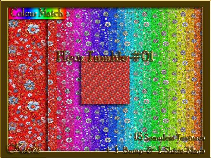 Fleur Tumble #01 Texture Pack