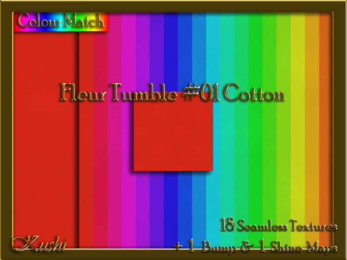 Fleur Tumble #01 COTTON Texture Pack