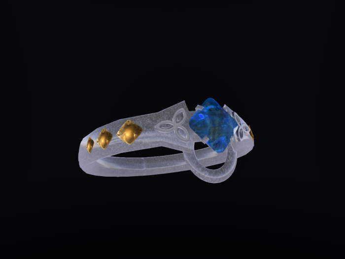 R.S. Mens Dragon Scale LHR - Sapphire
