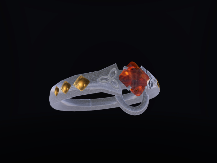 R.S. Mens Dragon Scale LHR - Citrine