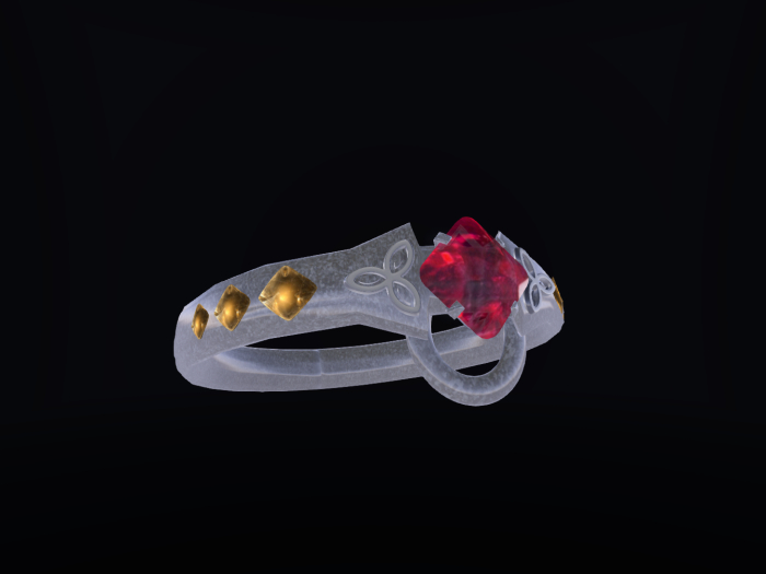 R.S. Mens Dragon Scale LHR - Garnet