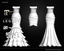 INDUSTRIA : Mermaid Gown FP