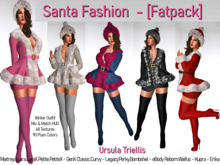 7077 Santa Fashion Outfit - [Fatpack]