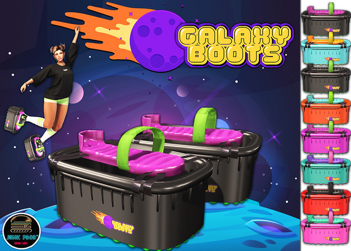 Junk Food - Galaxy Boots Purple  