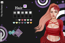 - MicRo - Autumn Hair Black White