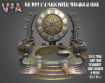 FULL PERM V*A MAGIC PORTAL MECHANICAL CLOCK
