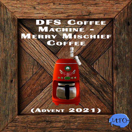 DFS Coffee Machine - Merry Mischief Coffee (Advent 2021)  RARE