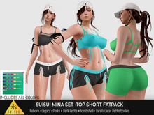 SUISUI\ Mina Set Top Short  FATPACK 