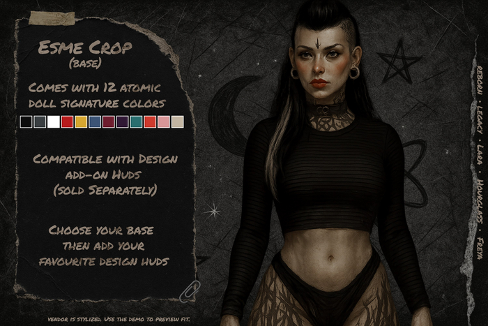 Esme Crop – Base Fatpack