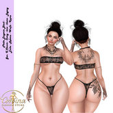 Phebe Lingerie Black  - *Corvina*.*