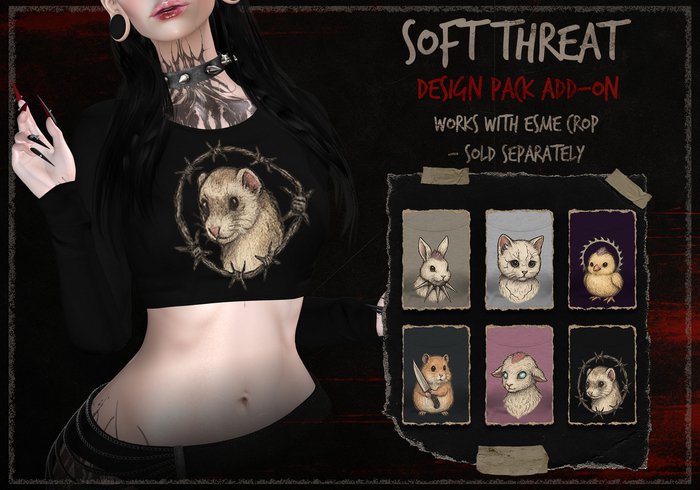 Atomic Doll - Esme Crop / Soft Threat Design Pack - Add-On HUD