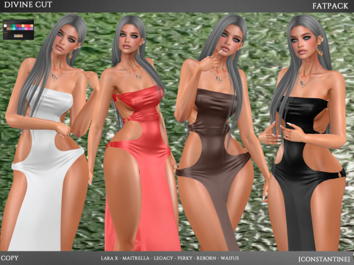 [CONSTANTINE] DIVINE CUT DRESS FULLPACK