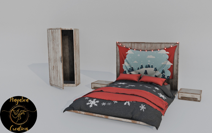 Snowy Slumber Bed Set FPM ♥
