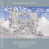 Abandoned Castle Ruins ~ Winter