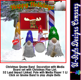 Christmas Gnome Band Set Ad