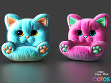 Kawaii Cat Chair Set | DOTOS Decor