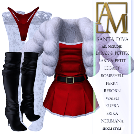 .: AlmaMiranda :. Santa Diva Outfit