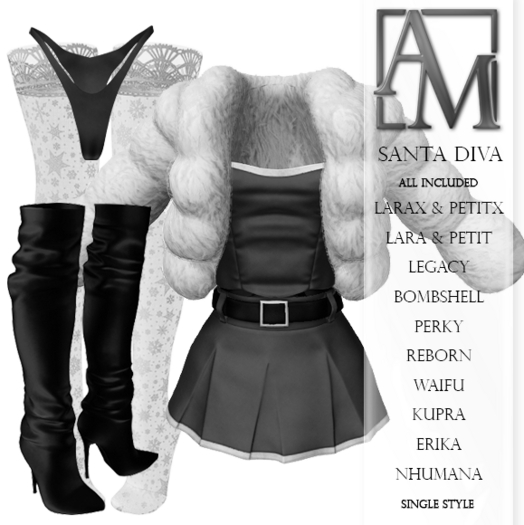 DEMO .: AlmaMiranda :. Santa Diva Outfit