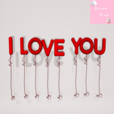 I Love You Balloon- Red (Rezz/ADD)