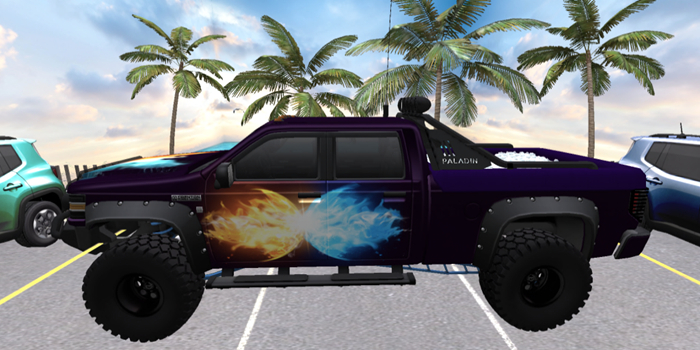 SZYM Paladin Texture "Fire & Ice"