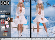 [NF] - Female Outfit - [White Christmas] - White Coat - UPDATE