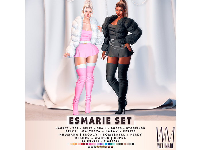 [WellMade] Esmarie Set