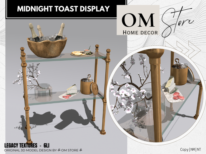 |OM| Midnight Toast Display 
