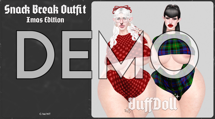 [BuffDoll] - Snack Break Outfit Xmas Ed [DEMO]