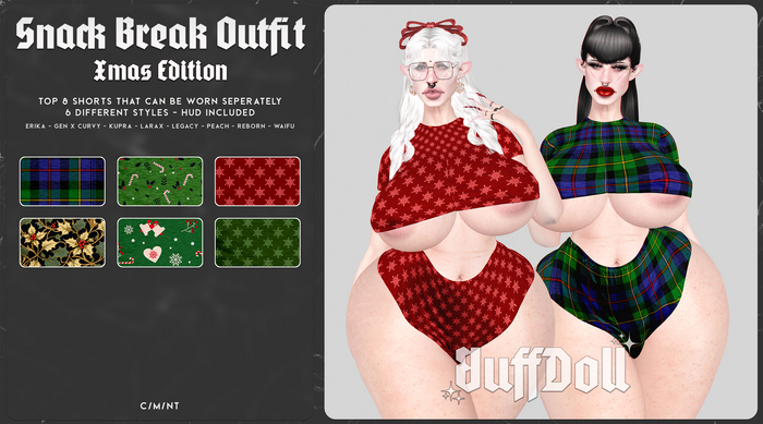 [BuffDoll] - Snack Break Outfit [Xmas Ed]